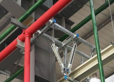 阿里地该抗震支架的整体式支吊架结构协调性好